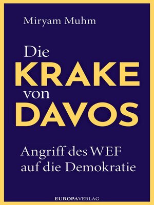 cover image of Die Krake von Davos